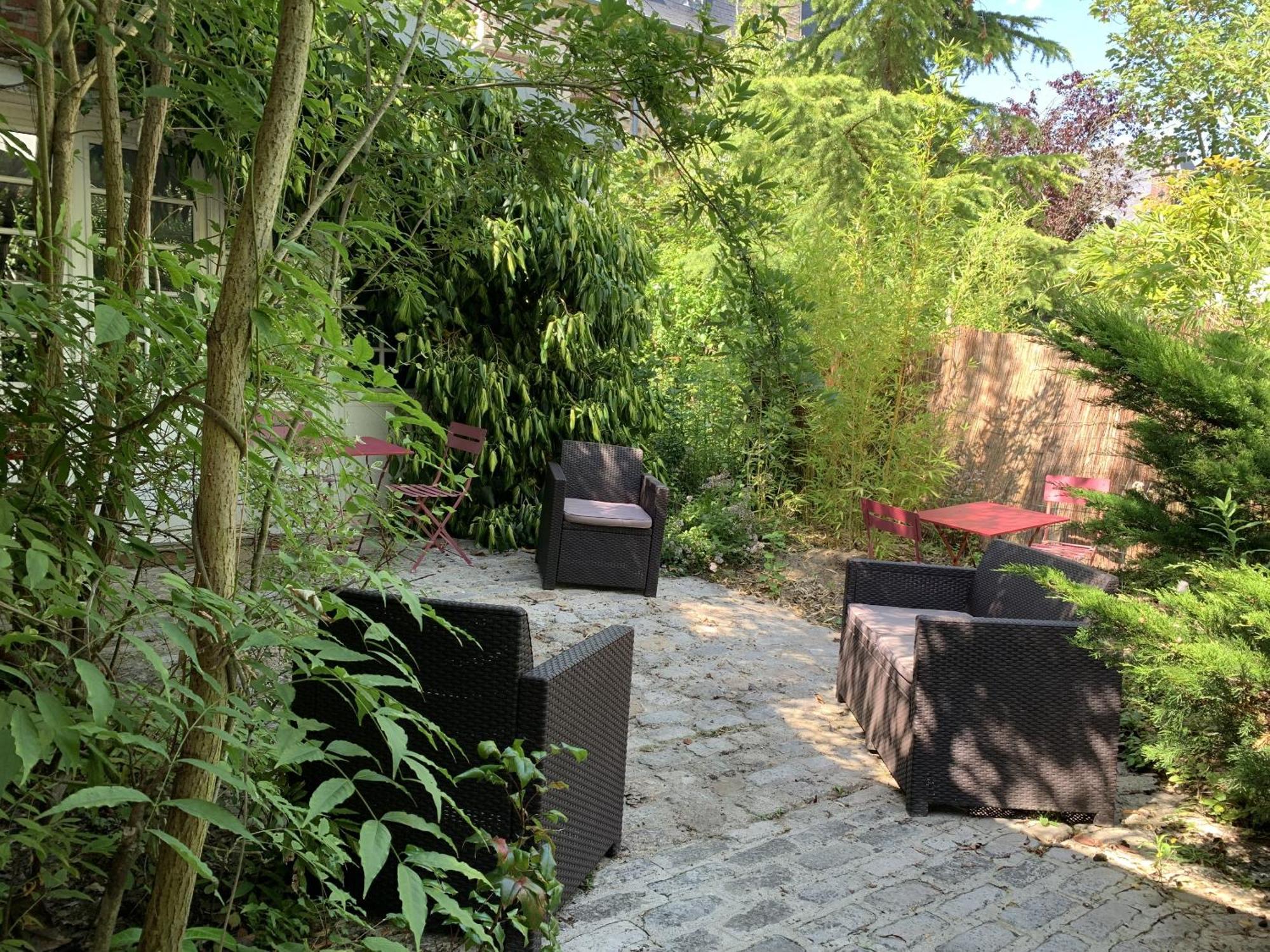 贡比涅 Les Jardins Carnot酒店 外观 照片
